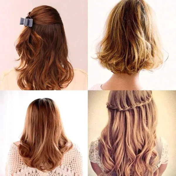 Rizadores De Cabello Sin Calor Cabello Silicona De Pelo 40pc