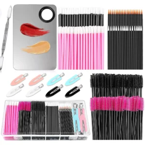 Kit Paleta De Maquillaje Profesional Con Espátula Y Cepillo