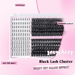 Racimos De Pestañas Extensiones De Pestañas Tenues C Curl