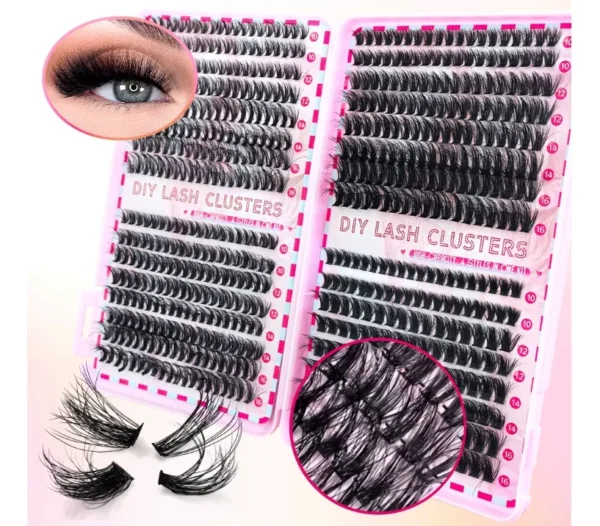 642 Kit Pestañas Maquillaje Diy Extension Mixto 30d 40d 50d