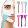 24pz Cepillo Exfoliante Facial Con Espátula Para Mascarillas